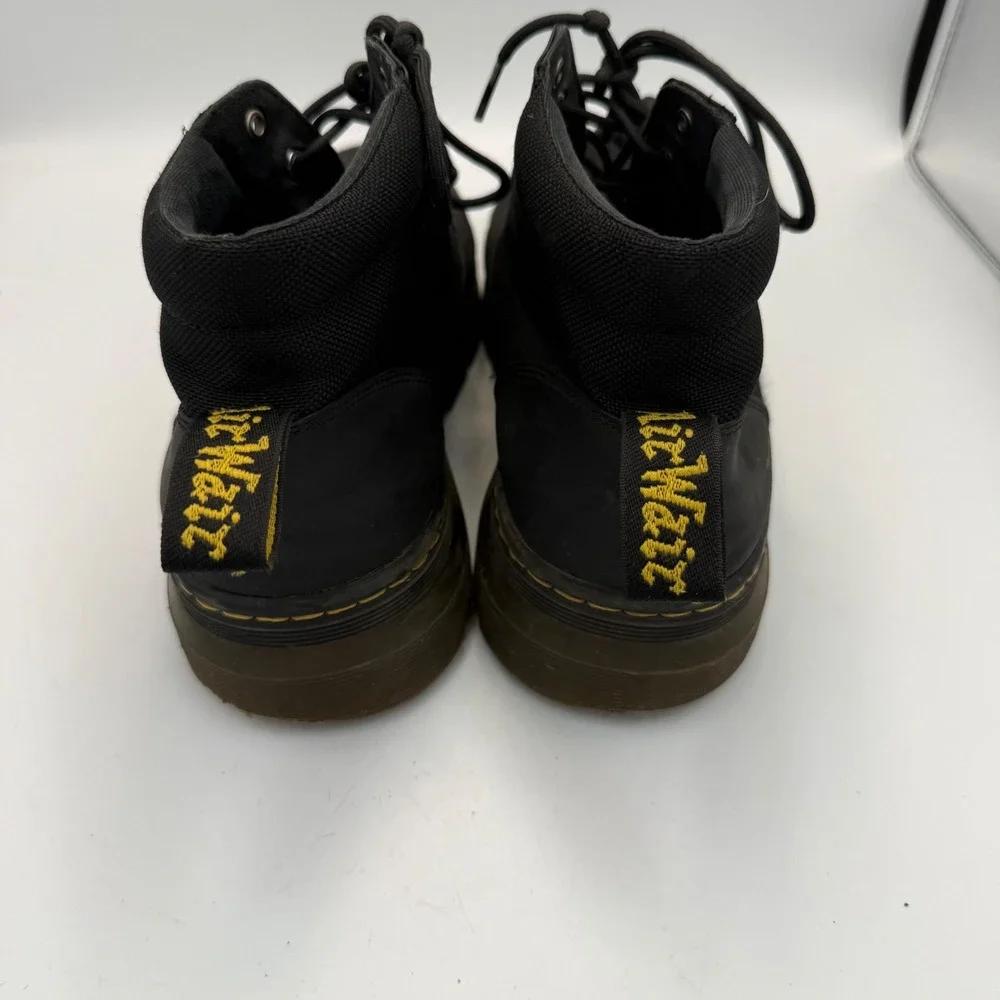 Dr. Martens Bonny Black Extra Tough Nylon Canvas Utility Boots Mens 11 Punk
